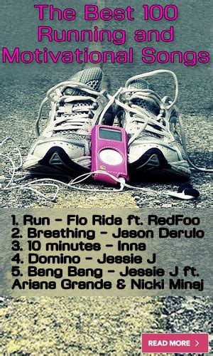The Best 100 Running and Motivational Songs | Running ...