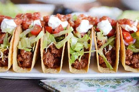 The Best Ground Beef Tacos Made From Scratch | Mel s ...