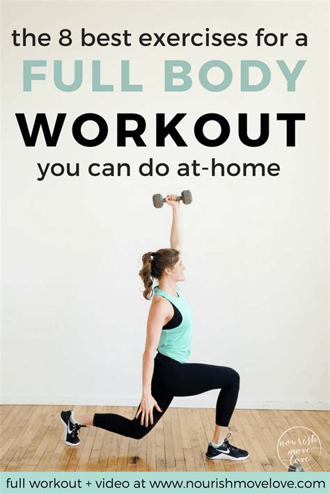 The Best Strength + HIIT Home Workout for Women | Nourish ...