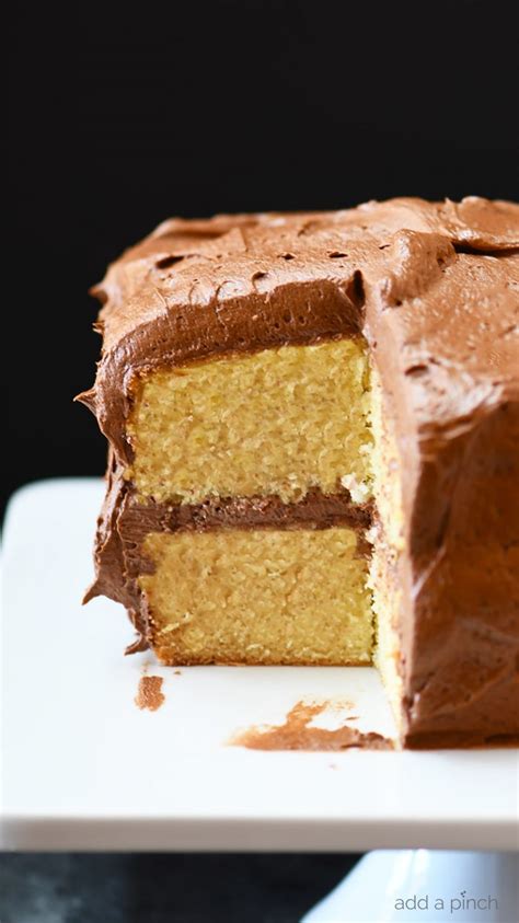 The Best Vanilla Cake Recipe!   Add a Pinch
