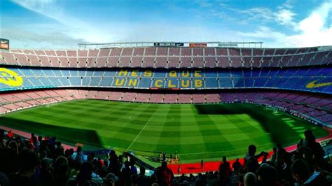 The Camp Nou Experience   FC Barcelona Tour of Stadium ...