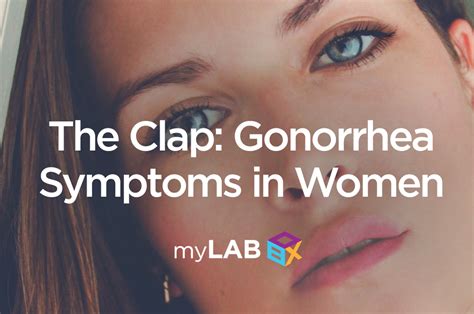 The Clap: Gonorrhea Symptoms in Women   At Home STD Test ...