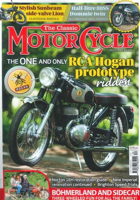The Classic Motorcycle Magazine Subscription