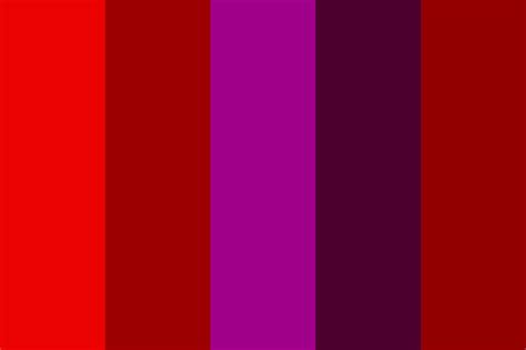 The colors of a cherry Color Palette