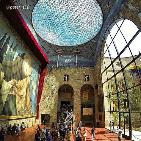 The Dalí Theatre Museum, in #Figueres, is the largest ...
