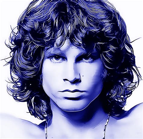 The Doors Jim Morrison Mixed Media by Love Art