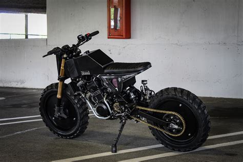 The Droog Moto Custom Kawasaki Ninja 250 R Scrambler x ...