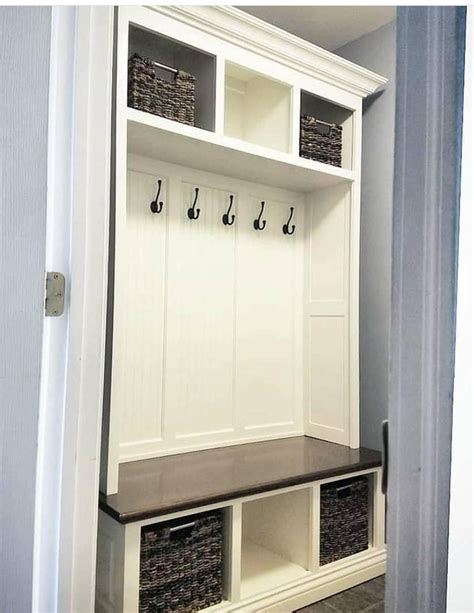 THE DUBLIN Mudroom Lockers Bench Storage Furniture Cubbies ...
