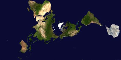 The Dymaxion map or Fuller map is a projection of a world map onto the ...