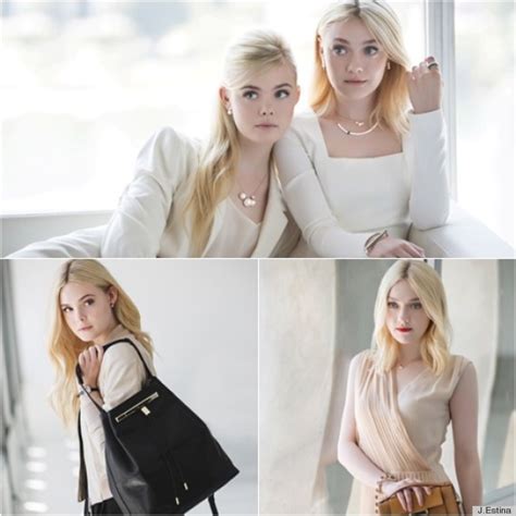 The Fanning Sisters  Campaign For J.Estina Is Stylish ...