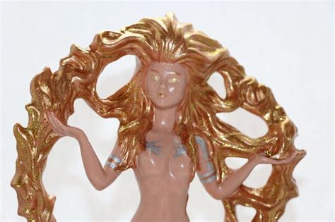 The figure of Sol The Goddess of the Sun  in Norse mythology    closer ...
