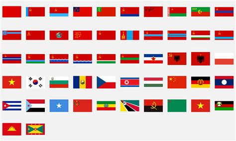 The Flags of Every Communist State : r/vexillology