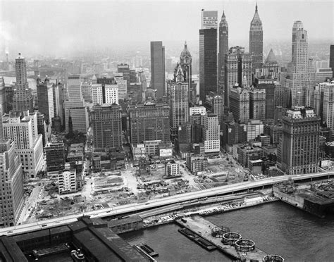 The future site of the real World Trade Center. Most of th ...