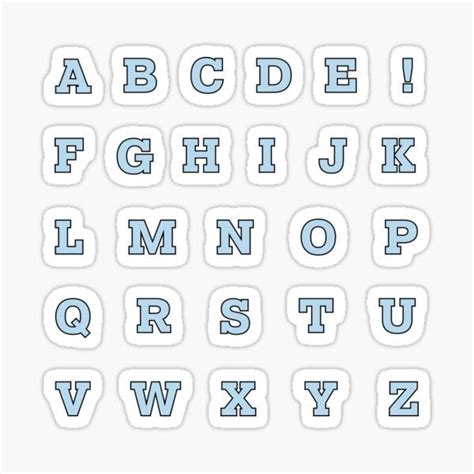 The Goods Shop | Redbubble | Letras del alfabeto para impresión ...