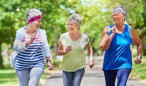 The health of fast walkers declined at a slower rate than ...
