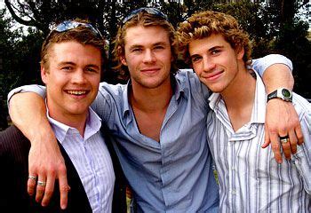The Hemsworth Brothers: Luke Hemsworth, Liam Hemsworth ...
