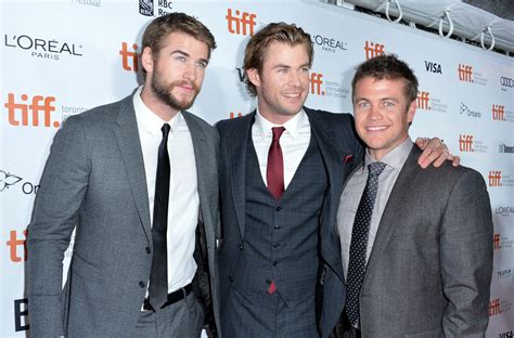 The Hemsworth Brothers Step Out For The  Rush  Premiere At ...