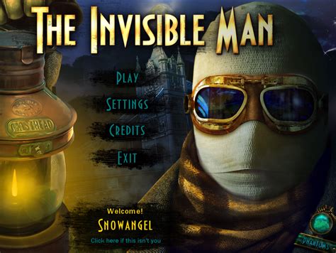 The Invisible Man   Freegamest