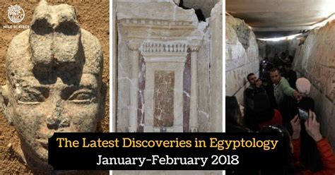 The Latest Discoveries in Egyptology  January February ...