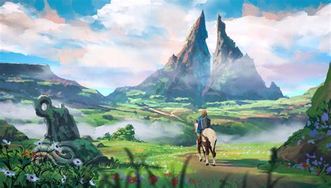 The Legend Of Zelda Nature 4k