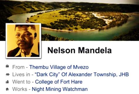 The Life and Times of Nelson Mandela Retold with Facebook ...