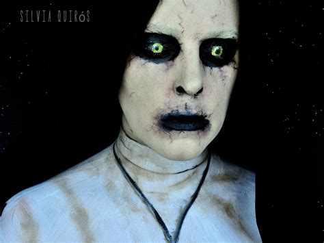 The Nun from The Conjuring 2 makeup tutorial   Silvia Quirós