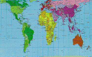 The Peters Map. How the World actually looks. In case you ...