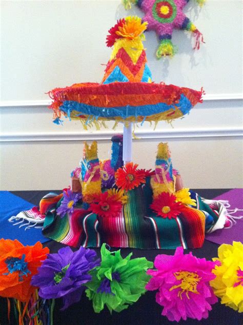 The Posh Pixie: Mexican Party Table Decorations