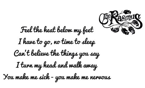 The Rasmus   In My Life lyrics | Rasmus