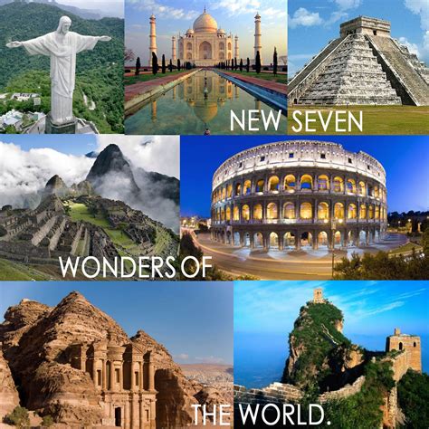 The seven wonders of the modern world | Wonders of the ...