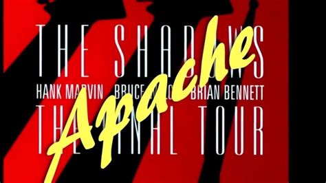 THE SHADOWS    Apache  The Final Tour  2004    YouTube