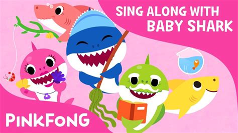 The Shark Family | Sing along with baby shark | Pinkfong ...