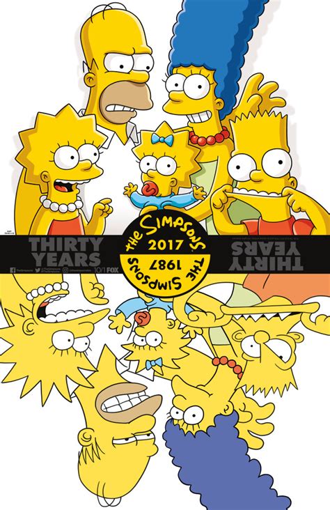 The Simpsons Comic Con Poster Celebrates The Family’s 30th ...