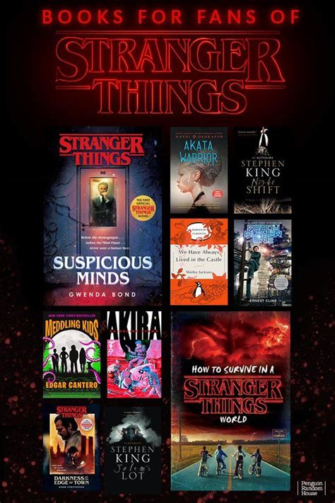 The Stranger Things Book List | Stranger things, Science ...