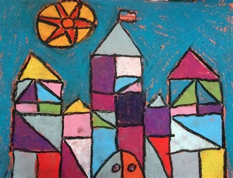 The Talking Walls: Paul Klee Cubism Castles!