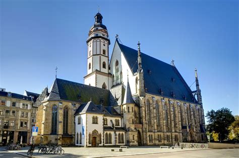 The Thomaskirche in Leipzig where Bach was Kapellmeister from 1723 1750 ...