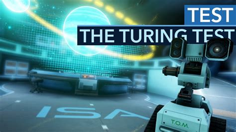 The Turing Test   Testvideo: Clevere Rätsel, tolles Setting   aber ...