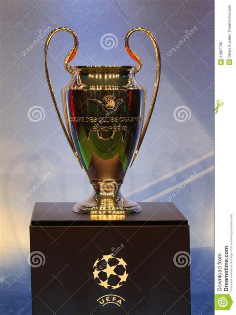 The UEFA Cup trophy editorial photo. Image of games ...