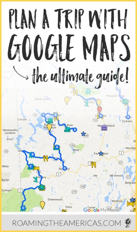 The Ultimate Guide to Using Google My Maps to Plan a Trip ...