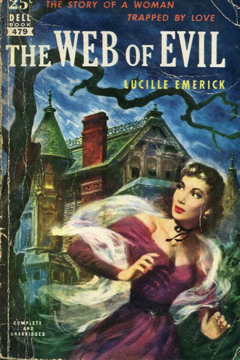The Web of Evil | Horror book covers, Gothic romance books ...