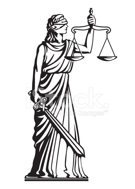 Themis Justice Stock Vector   FreeImages.com
