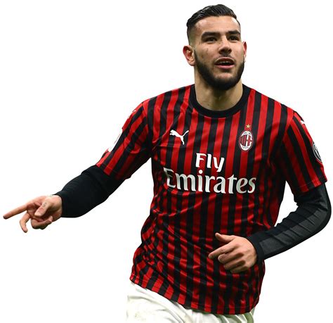 Theo Hernandez football render   64939   FootyRenders