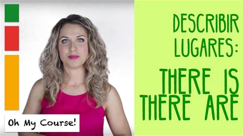There is / There are: Describir lugares en inglés   YouTube