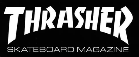 Thrasher Skate Mag Medium 6  Sticker   black | Tactics