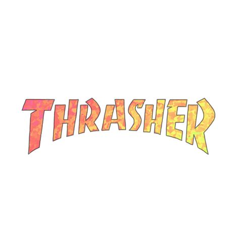 THRASHER thrasher スラッシャー ペア画 ペア logo ロゴ freetoedit...