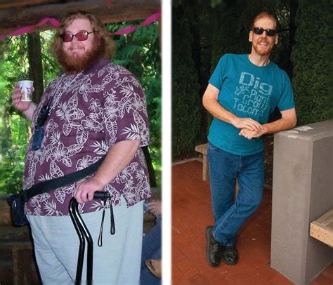 Three Hundred Pounds Of Joy! Man loses 2/3 of himself with ...