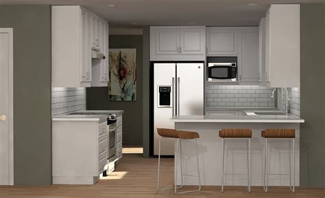Three IKEA kitchen cabinet designs under $6,000
