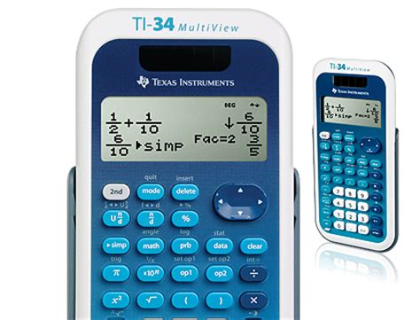 TI 34 MultiView Scientific Calculator   UK and Ireland