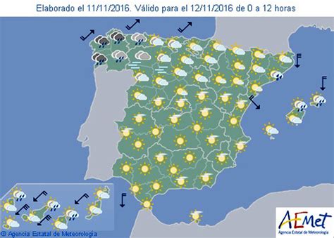 Tiempo en España para hoy sábado: un frente muy activo ...