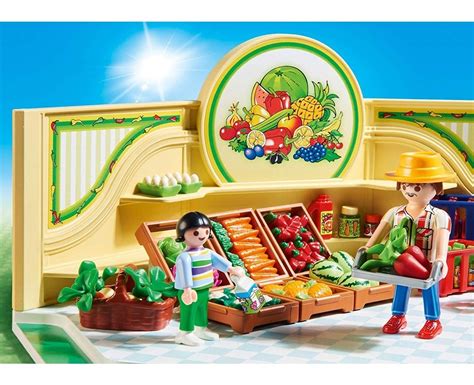 Tienda De Frutas Y Verduras 49403   Playmobil   U$S 126,00 ...
